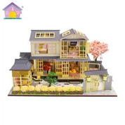 Dom miniatúrnych domácich majstrov v japonskom štýle